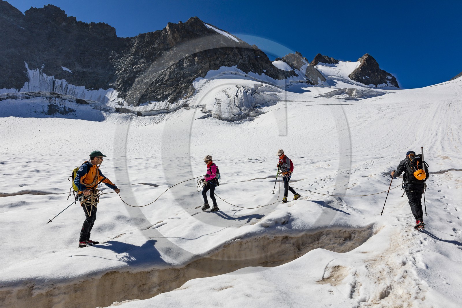 Découverte des glaciers avec Christophe Dureau, guide de haute montagne