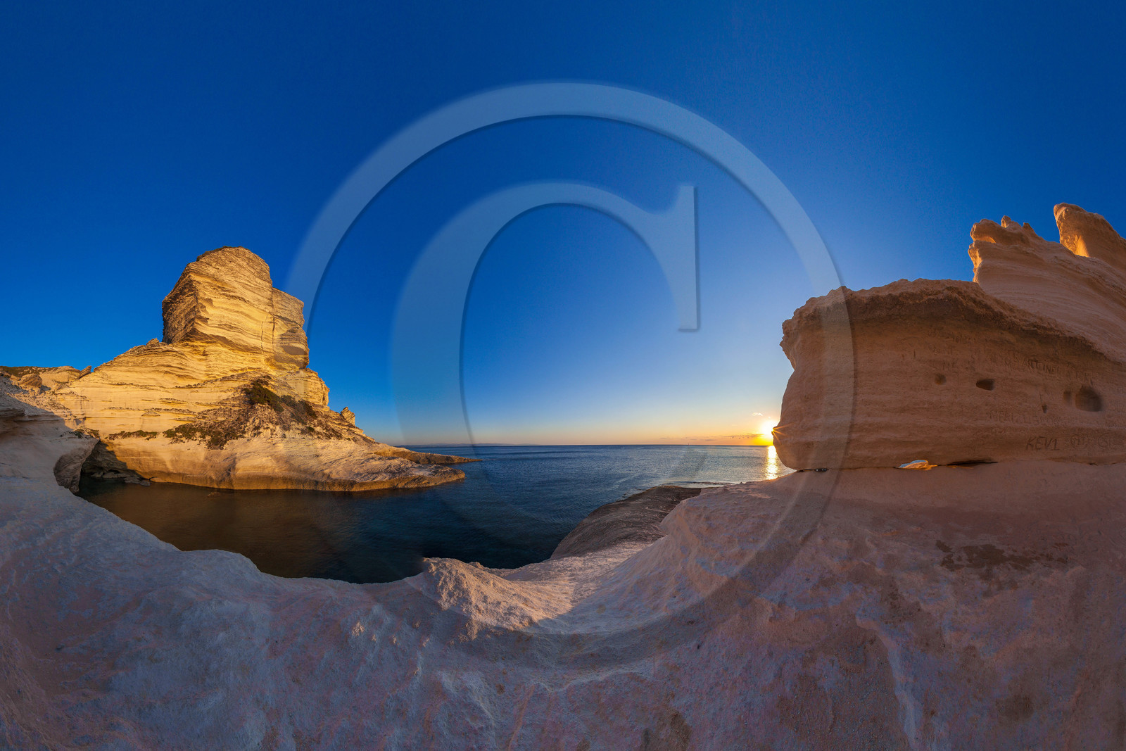 Falaises de calcaire de Bonifacio