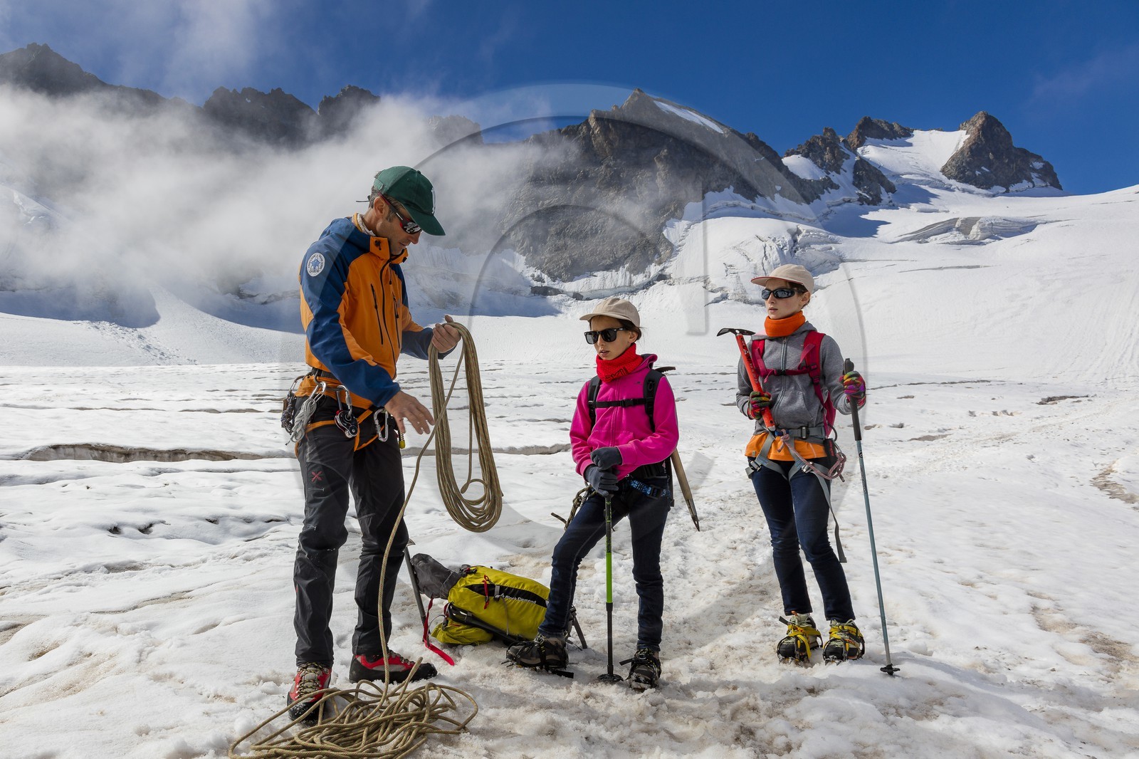 Découverte des glaciers avec Christophe Dureau, guide de haute montagne