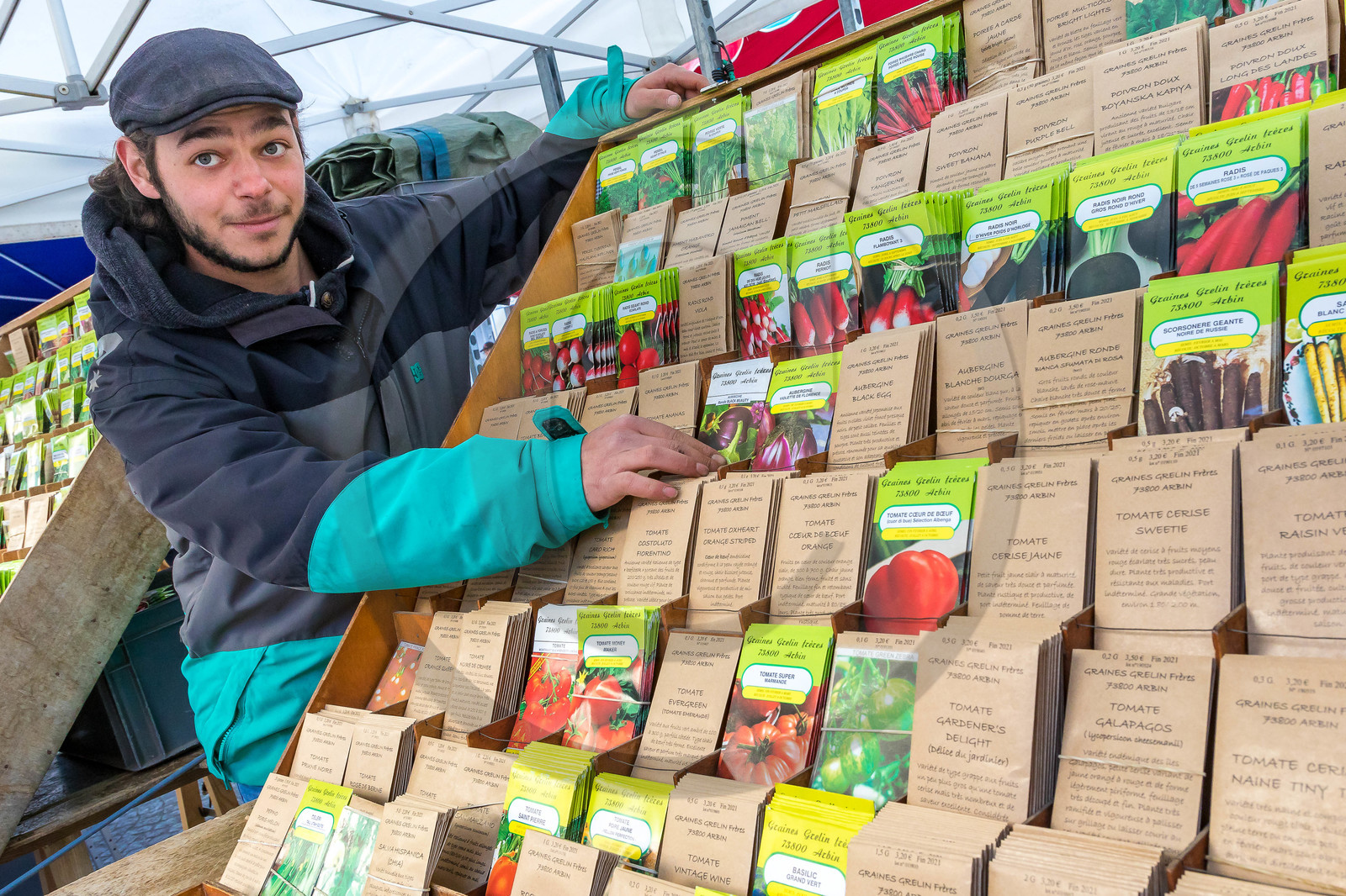 Graines Grelin, grainetier