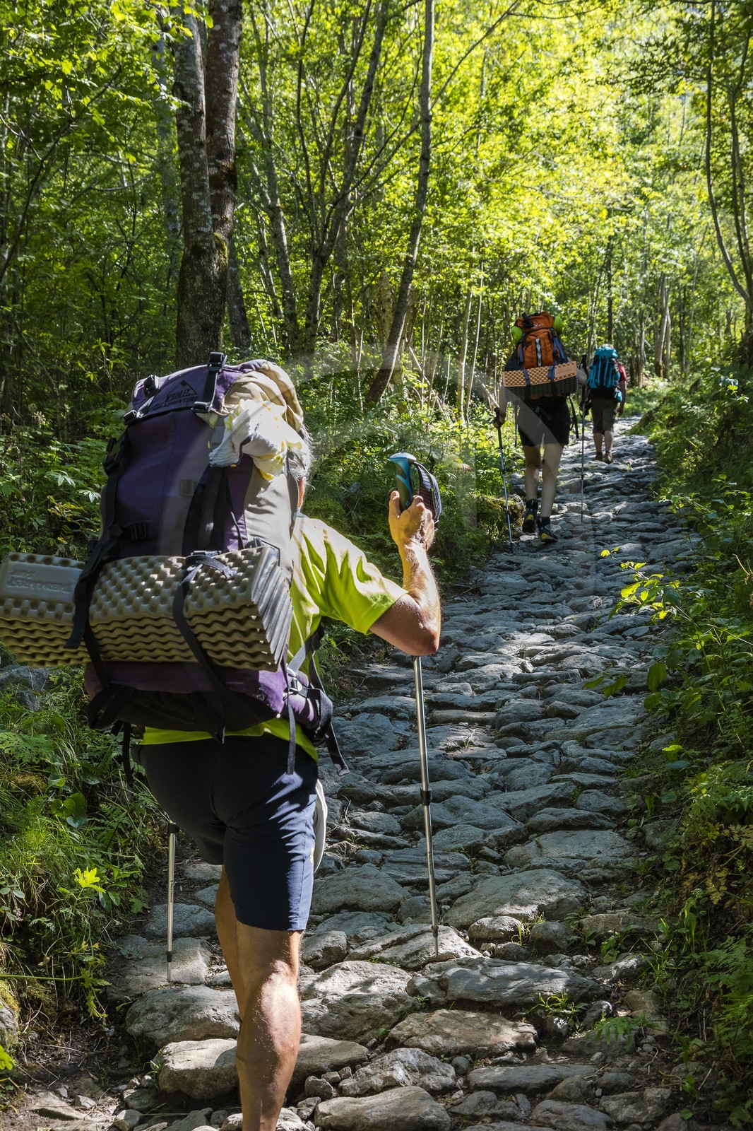 Randonnée pédestre sur le GR54