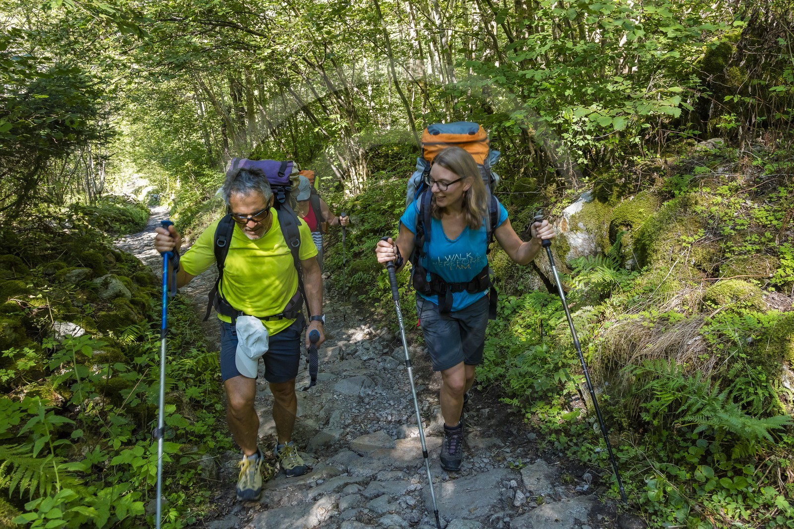 Randonnée pédestre sur le GR54