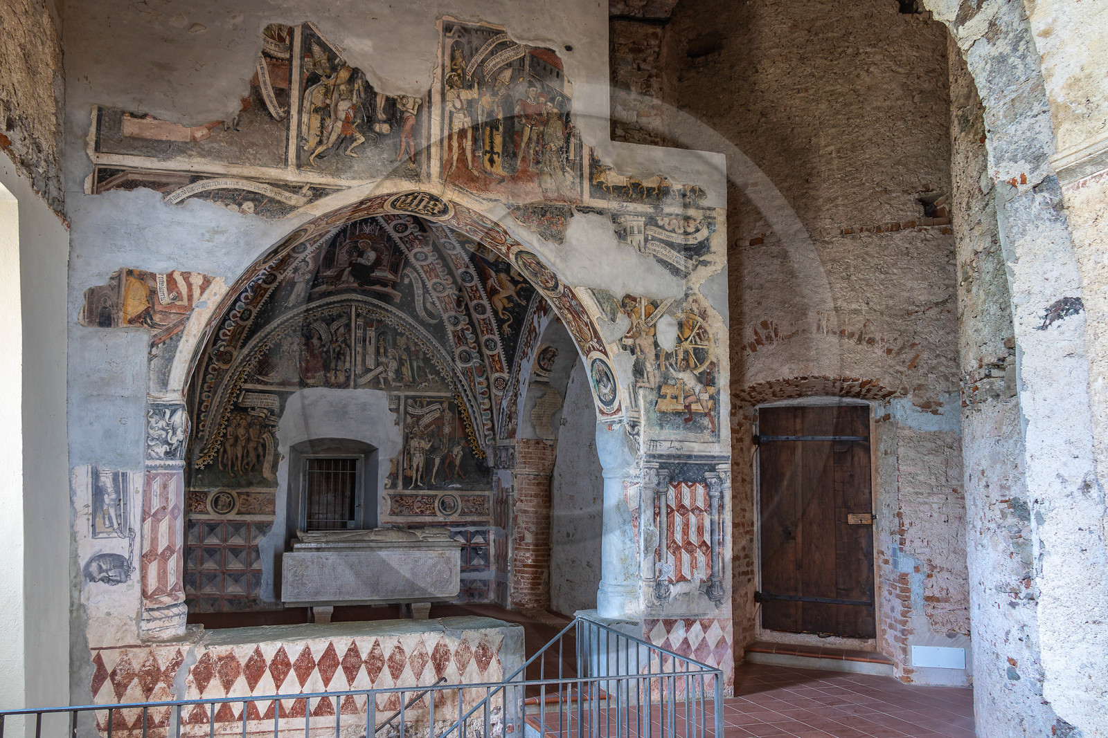 Valle Maira, Villar San Costanzo, chapelle de San Giorgio