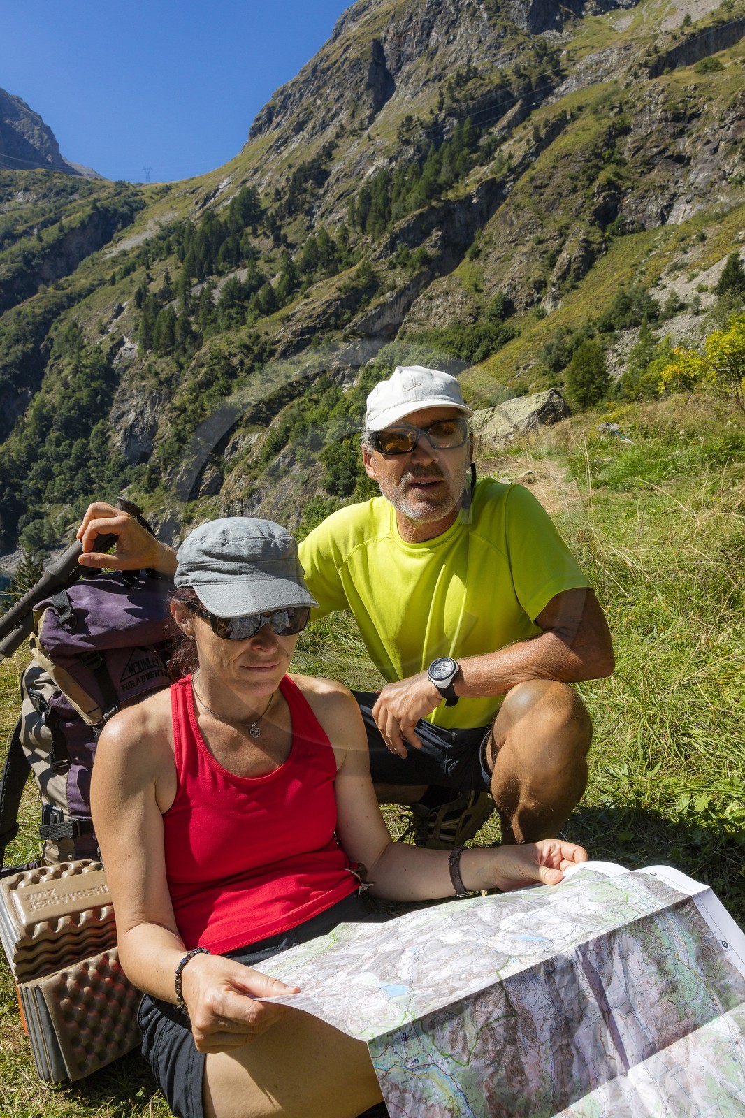 Randonnée pédestre sur le GR54