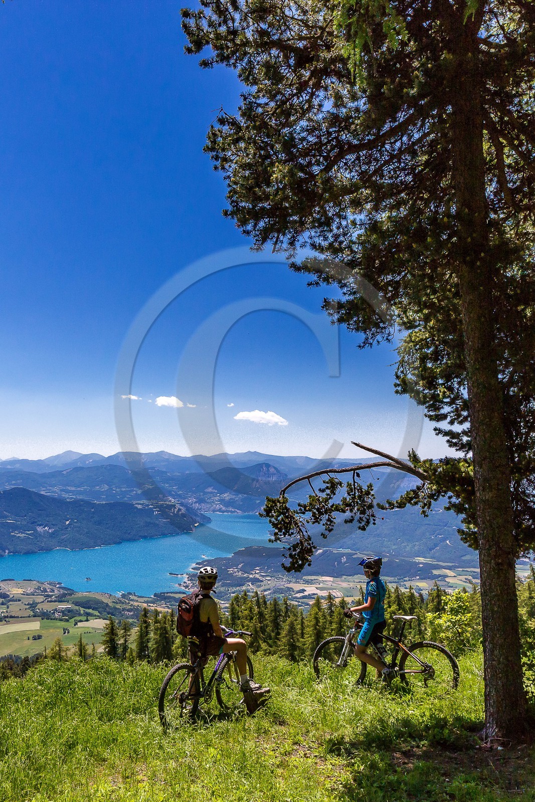 Réallon, vtt à Plate Longue