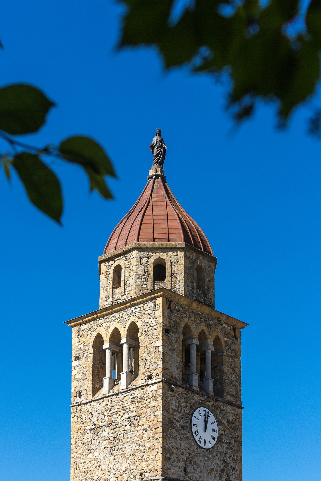 Faucon-de-Barcelonnette, tour de l'horloge