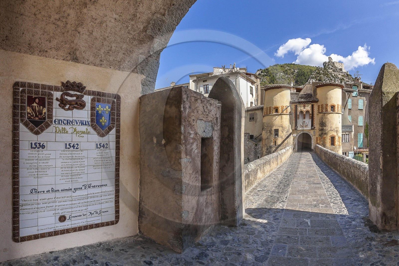 Entrevaux, cité médiévale, cité Vauban