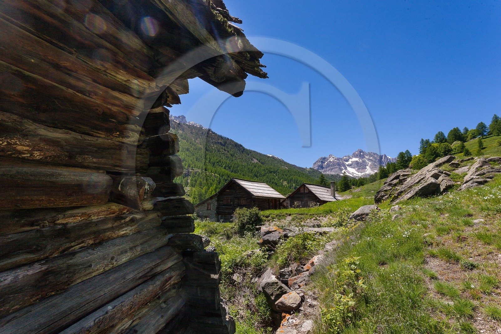 Vallée de la Clarée, Chalets du Verney