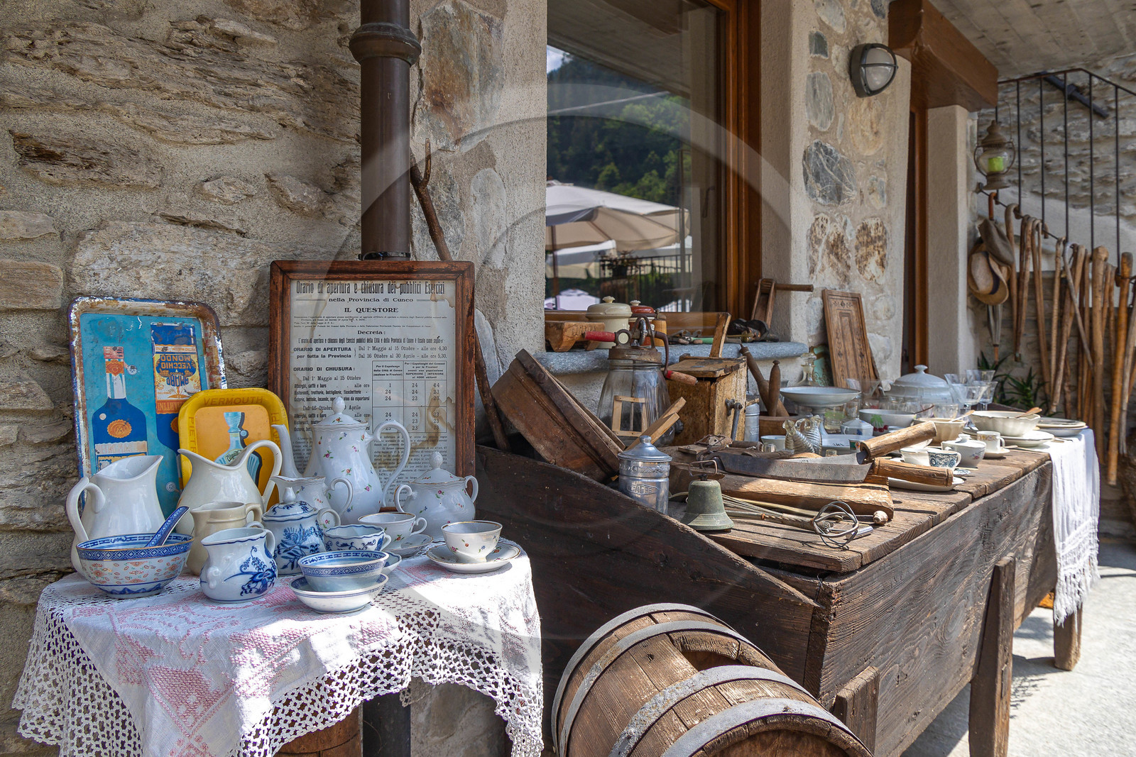 Marmora, Albergo diffuso Ceaglio