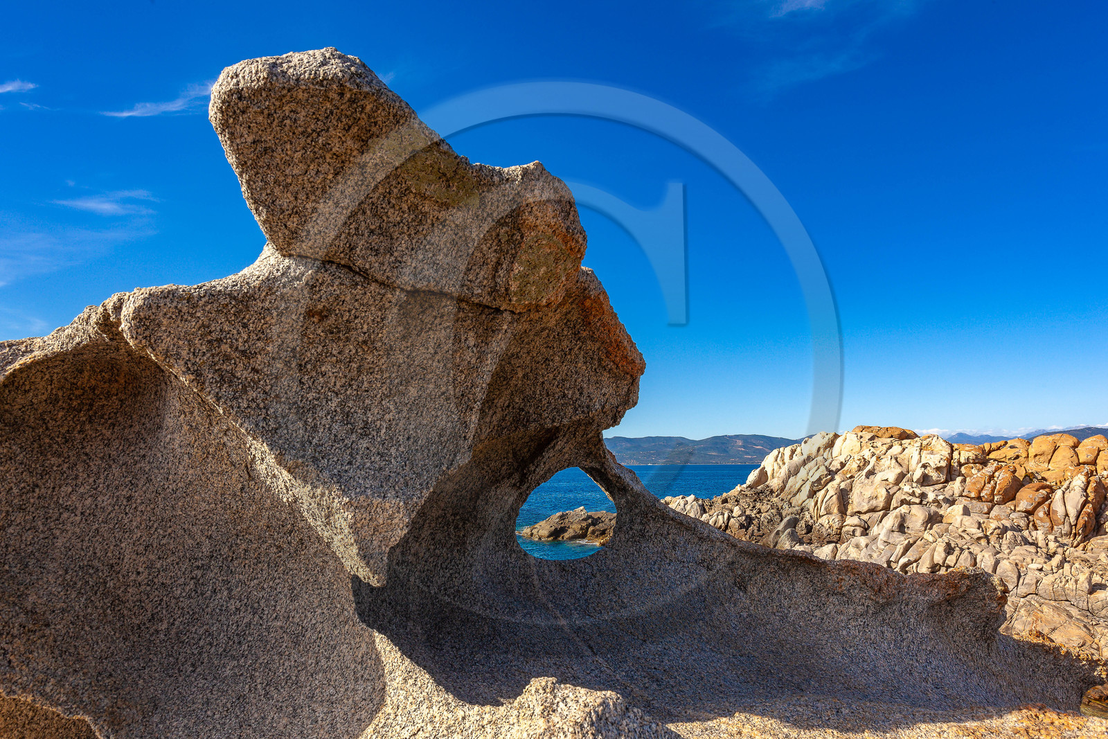 Taffoni, rochers de granit à Campomoro
