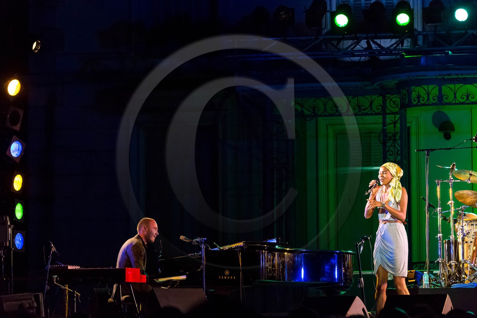 Barcelonnette, Festival des enfants du Jazz 2012, concert de Ayo