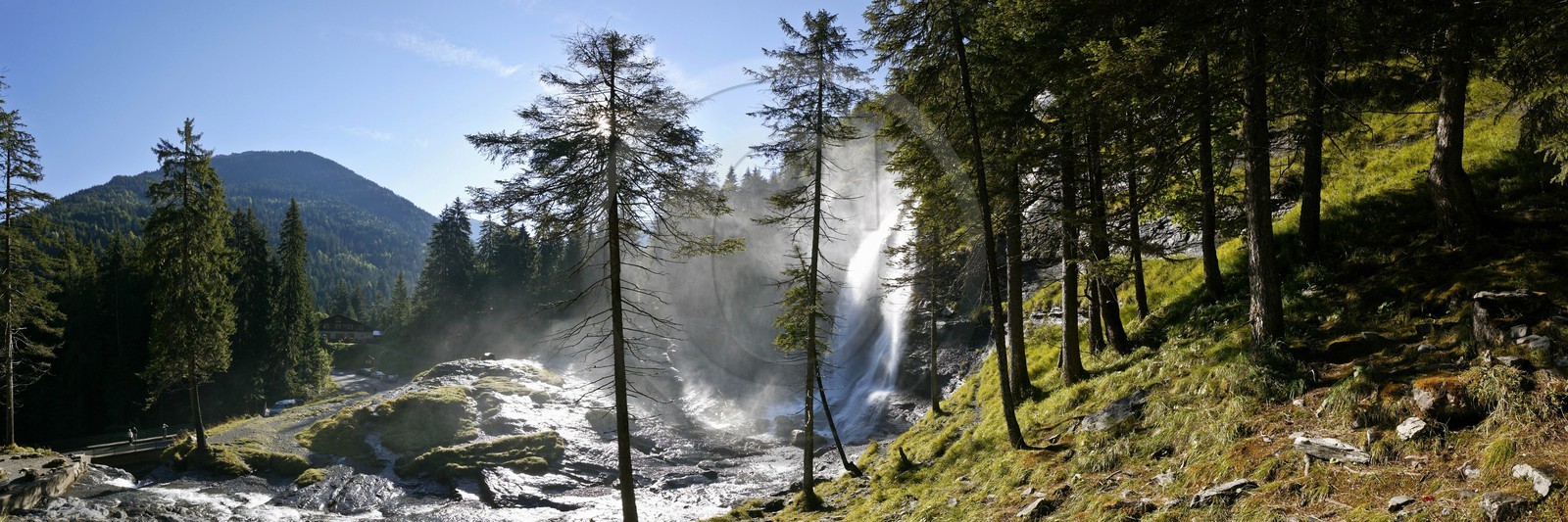 Réserve naturelle de Sixt-Passy, Cascade du Rouget