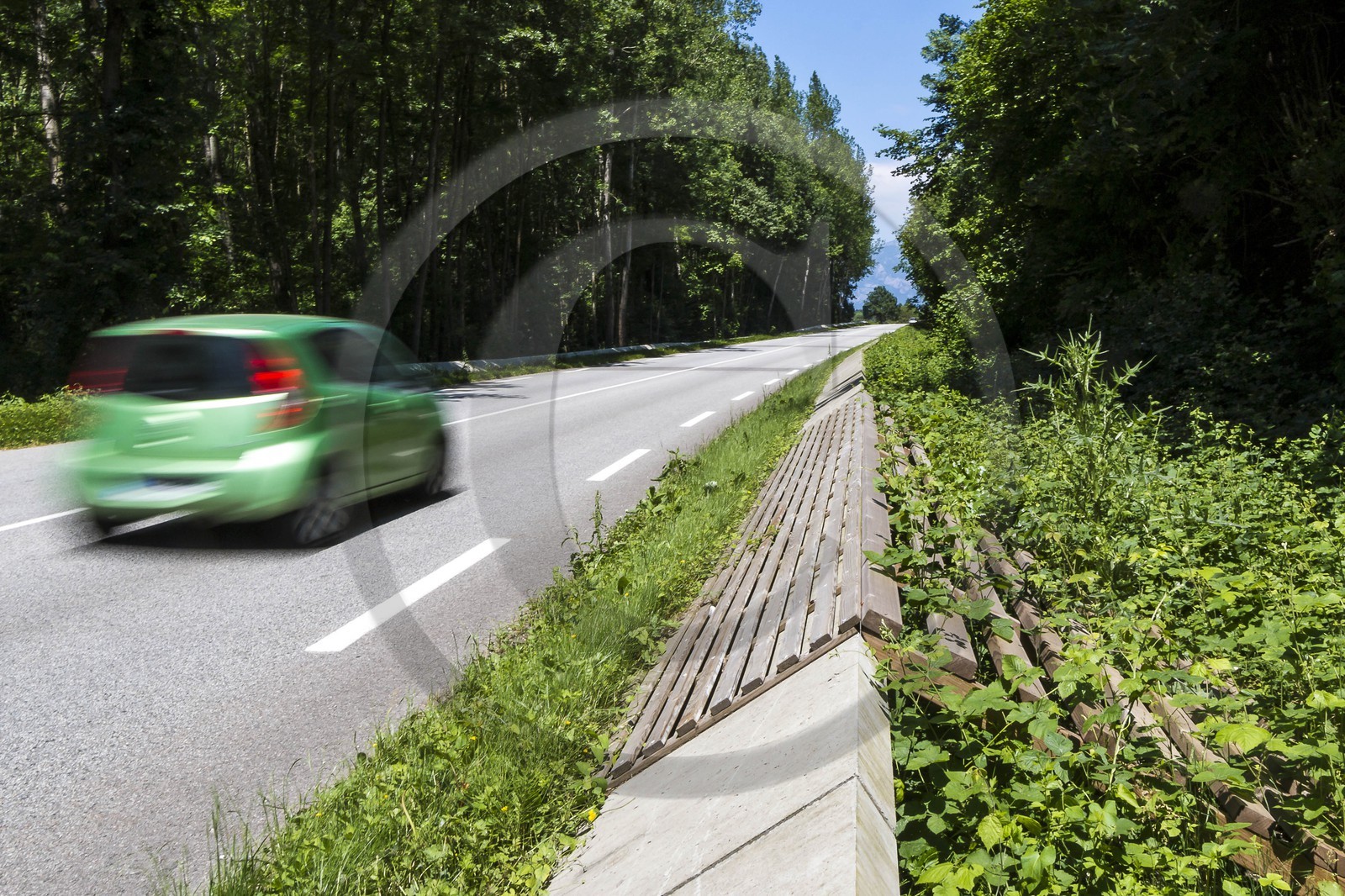 ENS de l'Isère, espace alluvial de la Rolande, crapauduc