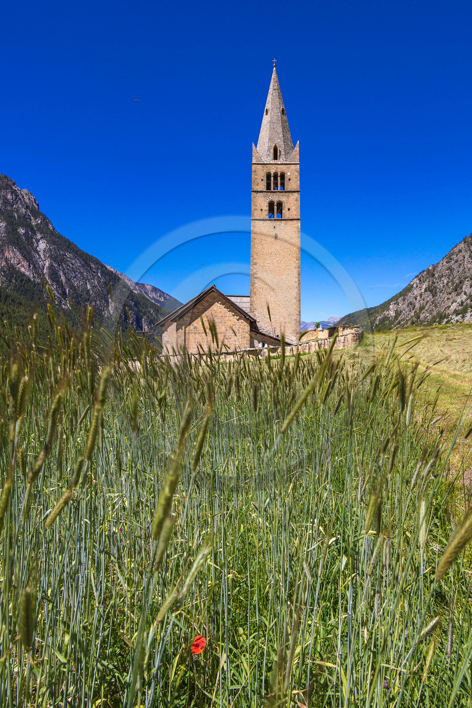 Ceillac, Eglise Sainte Cécile