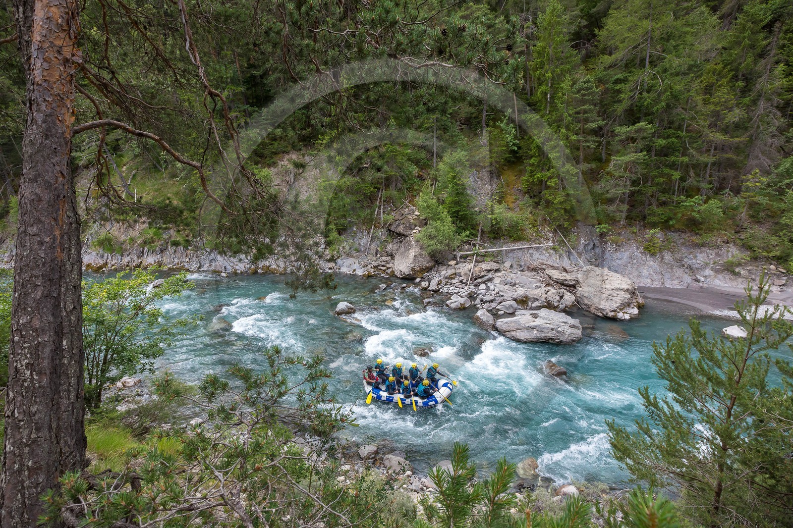Rafting sur l'Ubaye