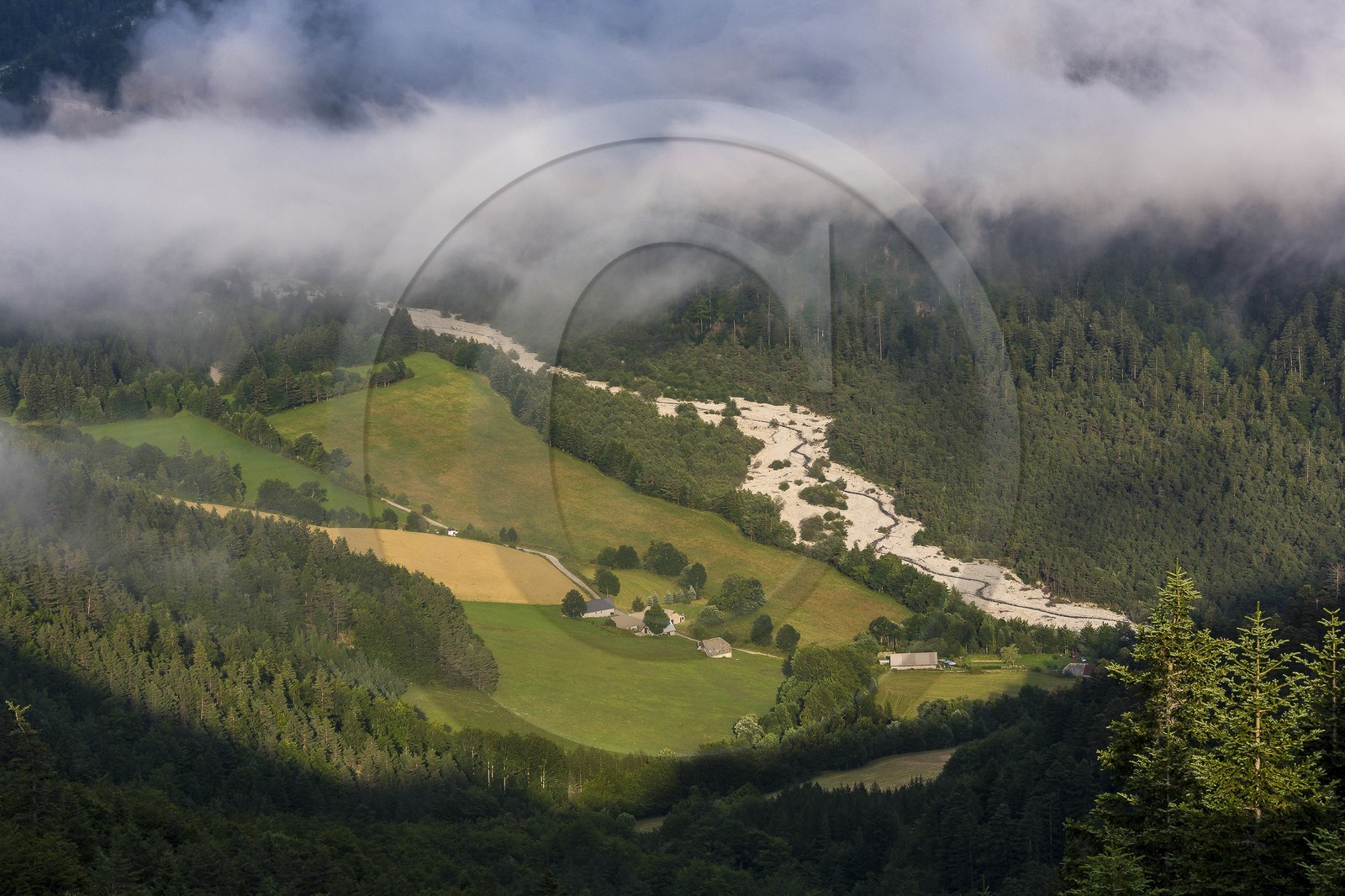 vallon de La Jarjatte, Les Granges des Forêts
