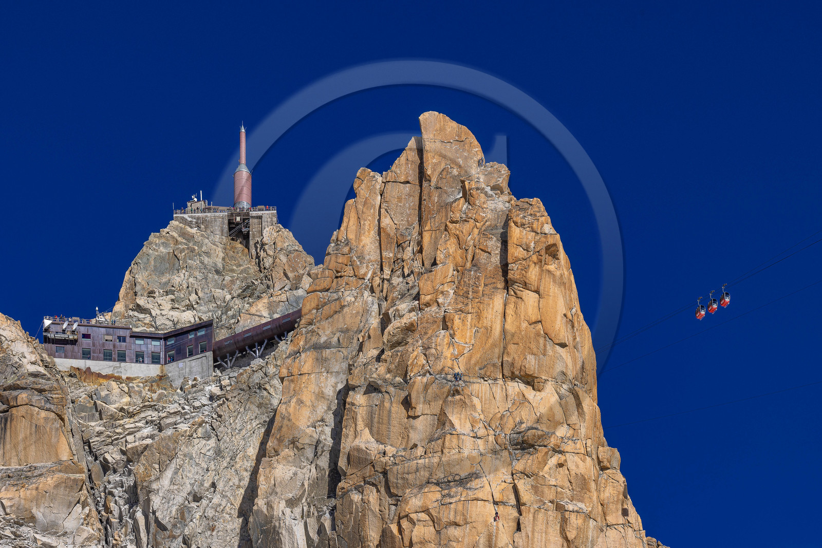 Aiguille du Midi 3842 mètres d’altitude