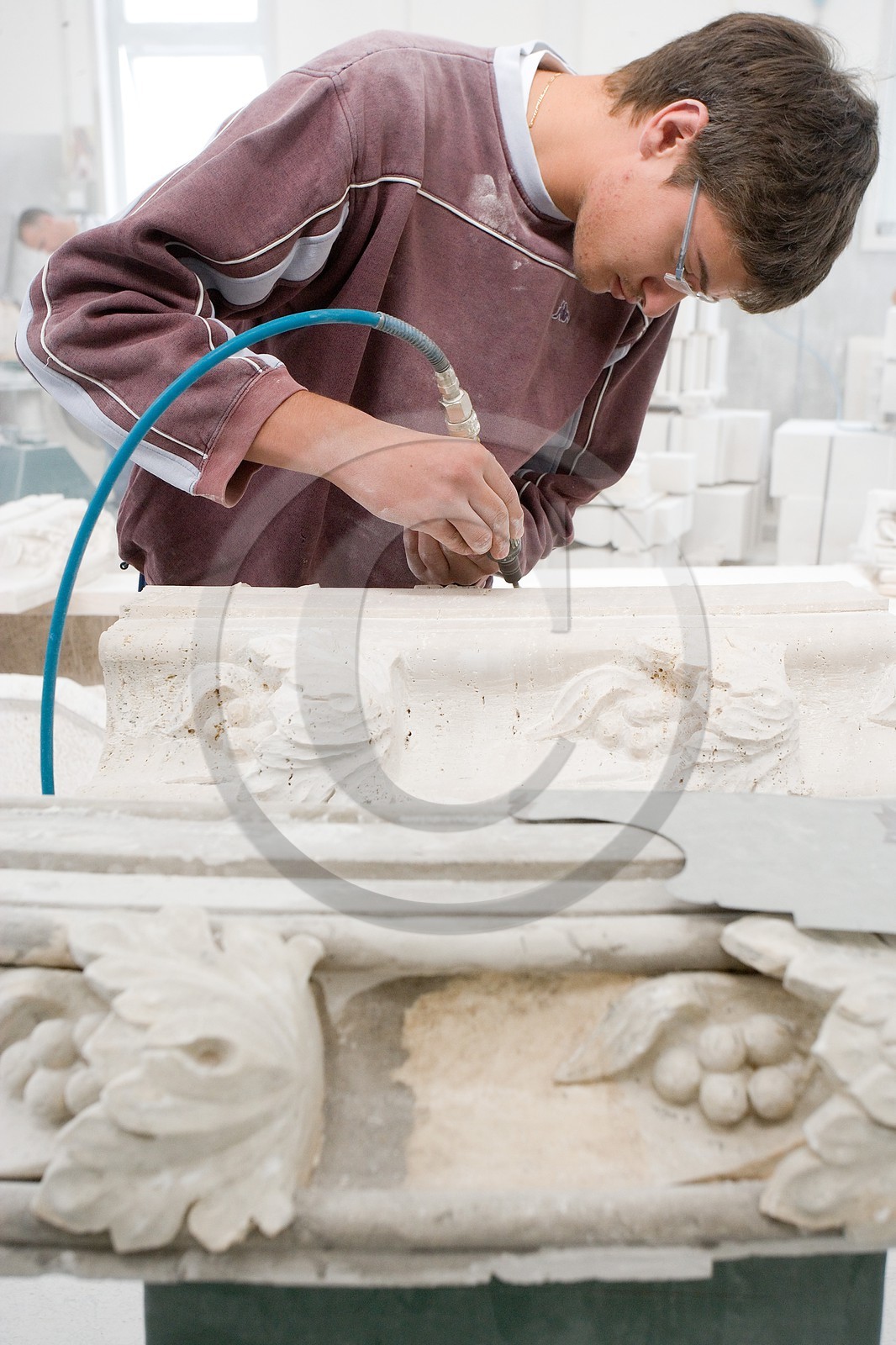 Pucisca, Atelier de restauration