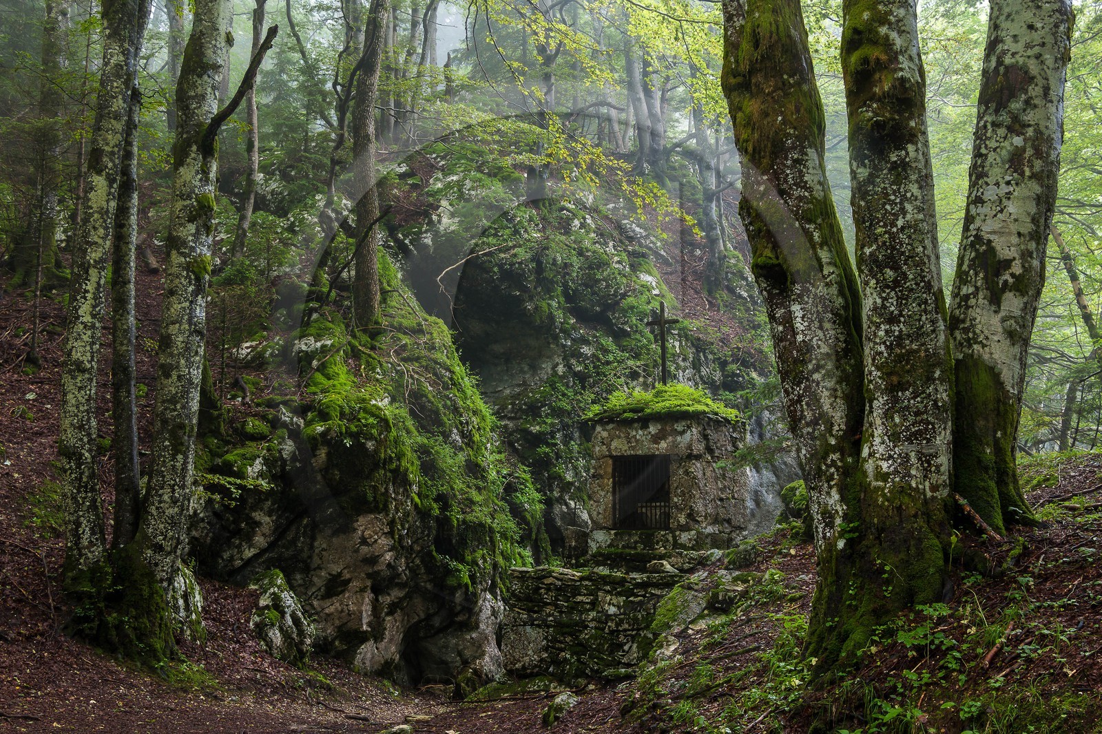 ENS de l'Isère, Les Ecouges, oratoire du passage du Versoud