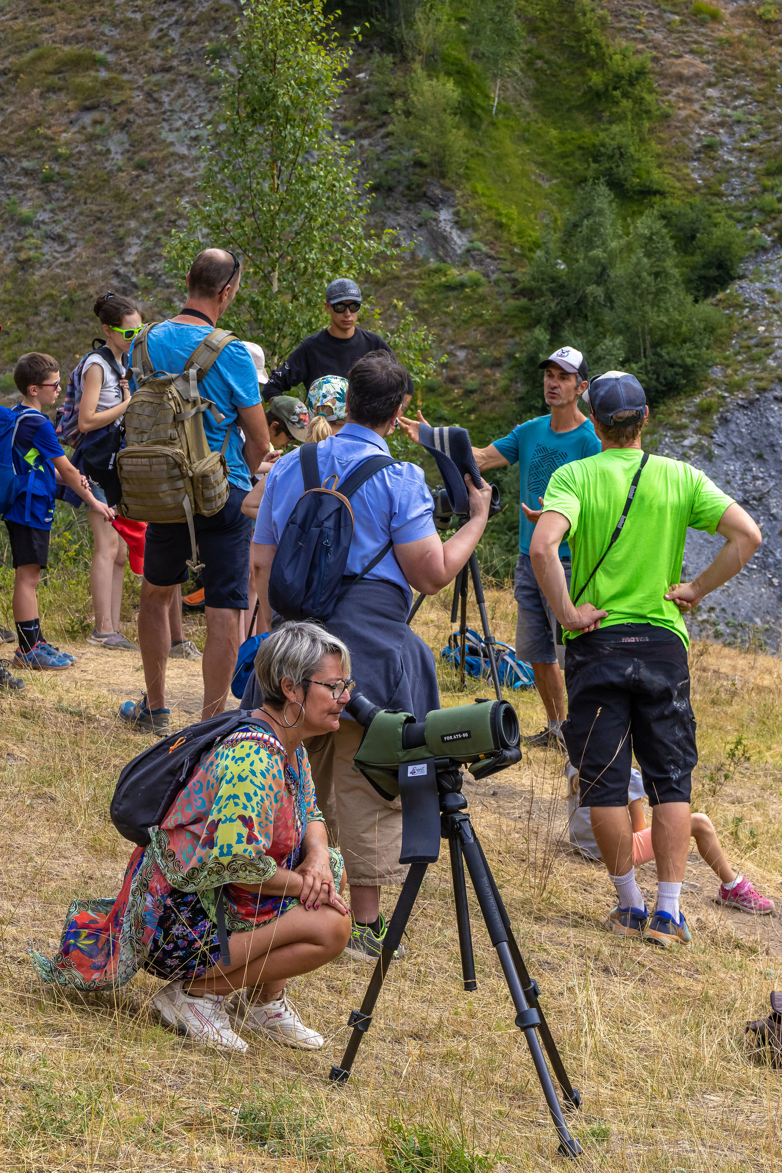 Fabrice Morin, accompagnateur en moyenne montagne
