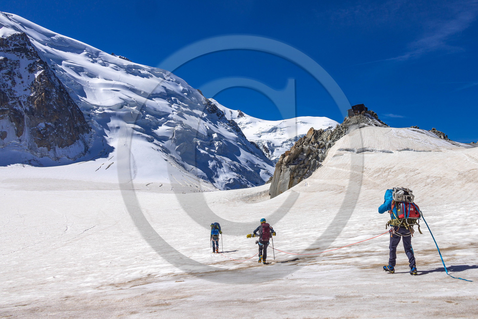 Géomorphologie à l'Aiguille du Midi