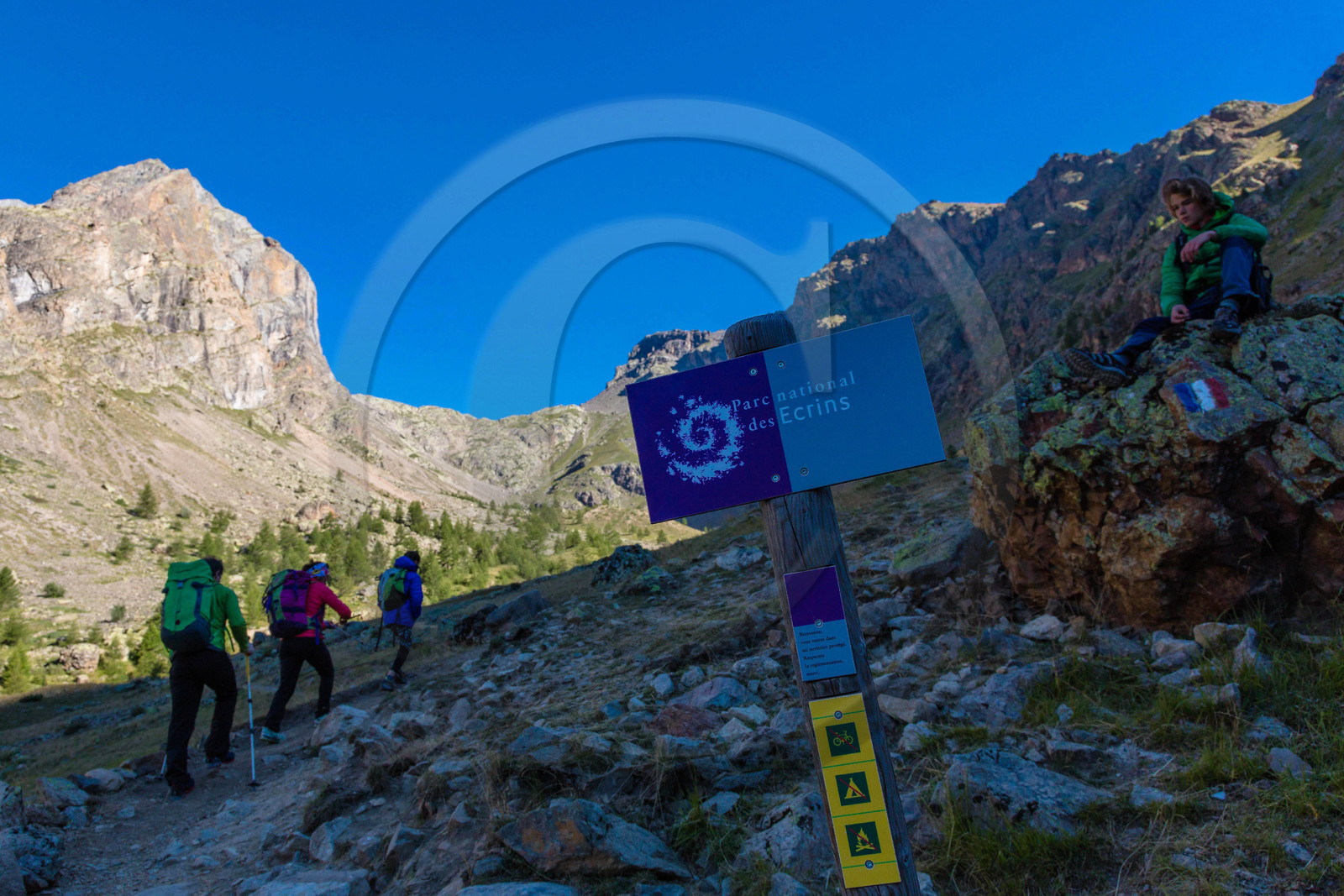 Grand tour des Ecrins, Lac de L'Eychauda