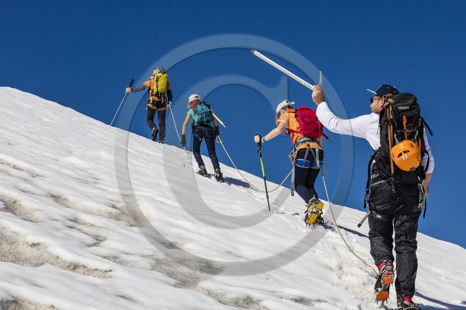 Découverte des glaciers avec Christophe Dureau, guide de haute montagne