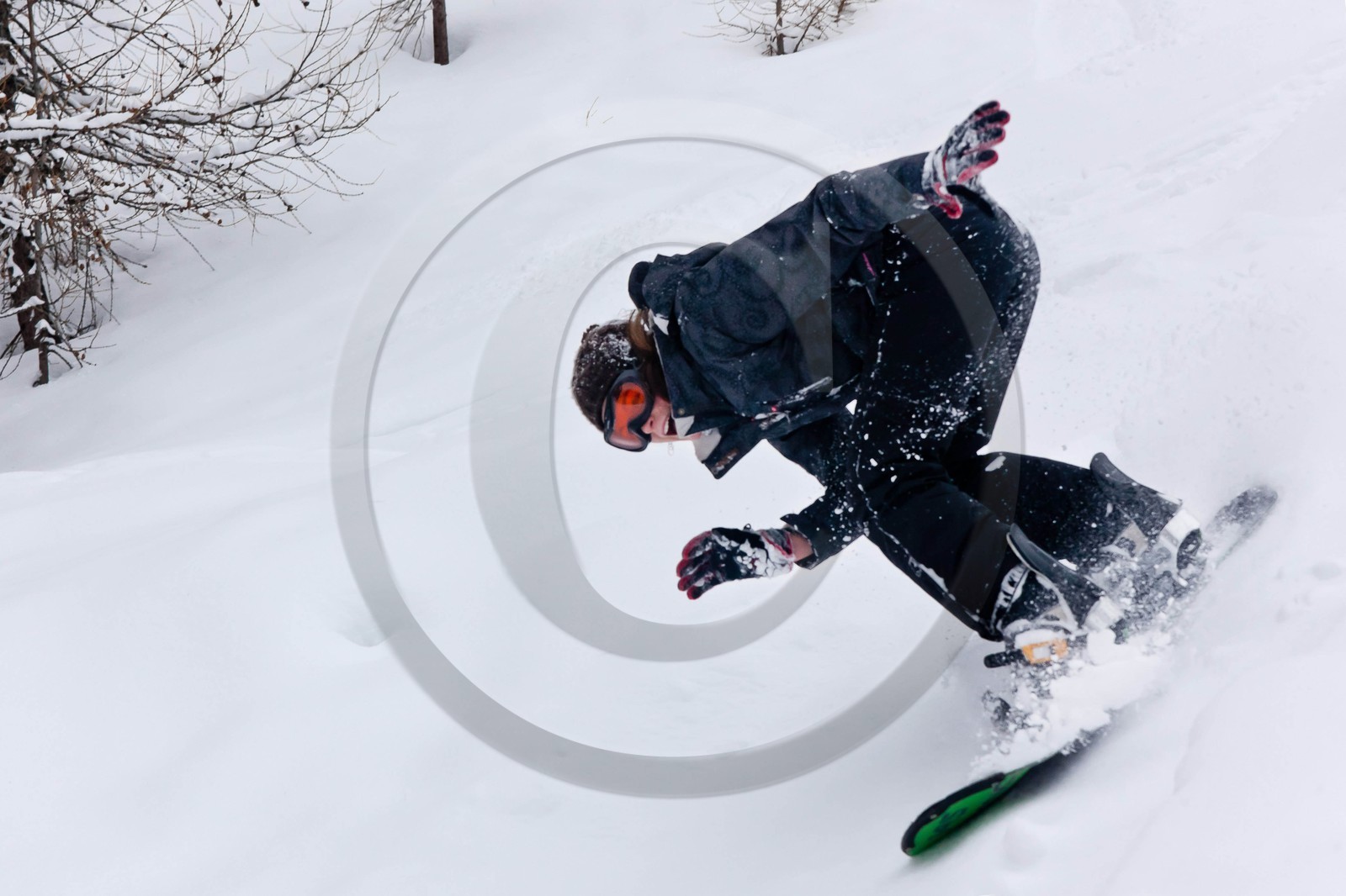 Pays de Serre-Ponçon, Réallon, snowboard, surf des neiges