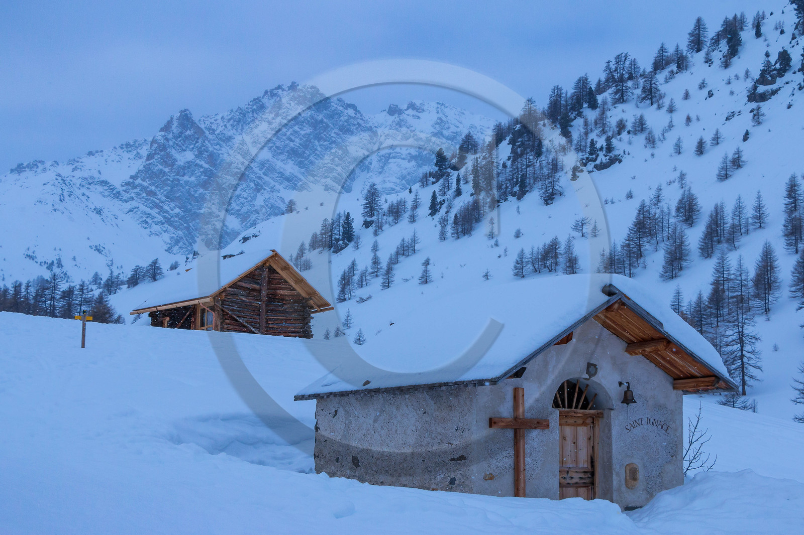 Névache, refuge Buffère, chapelle Saint-Ignace