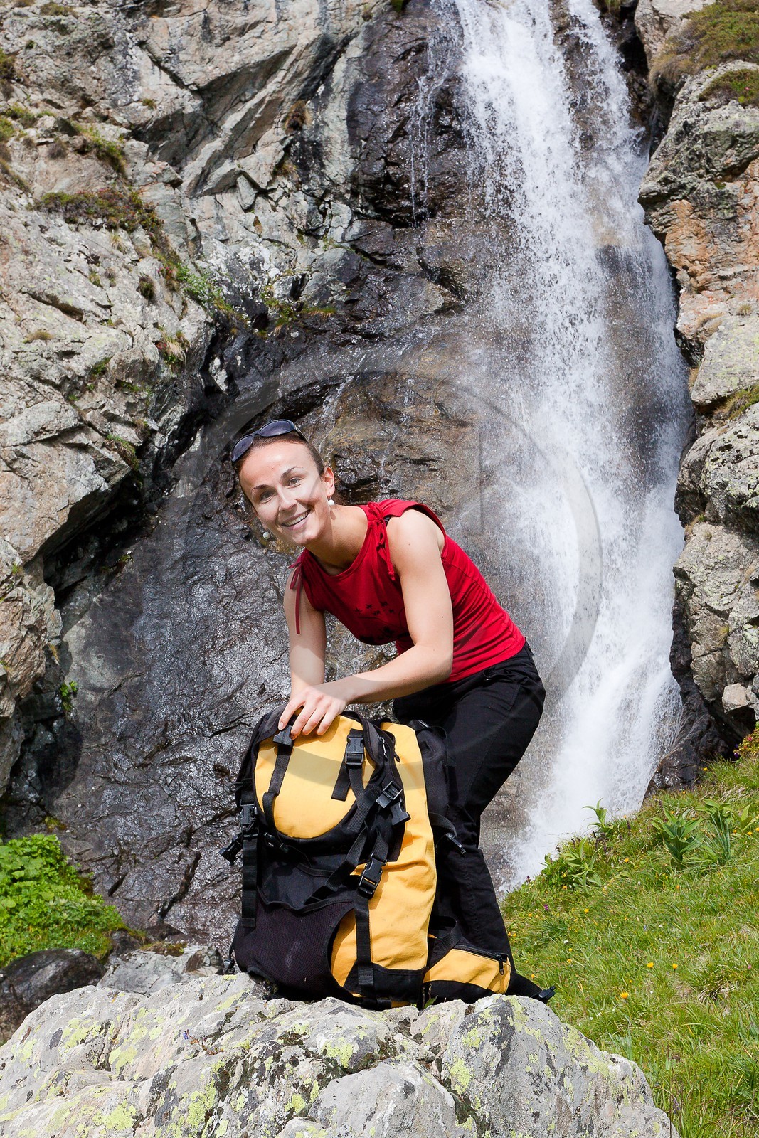 Randonnée à la cascade