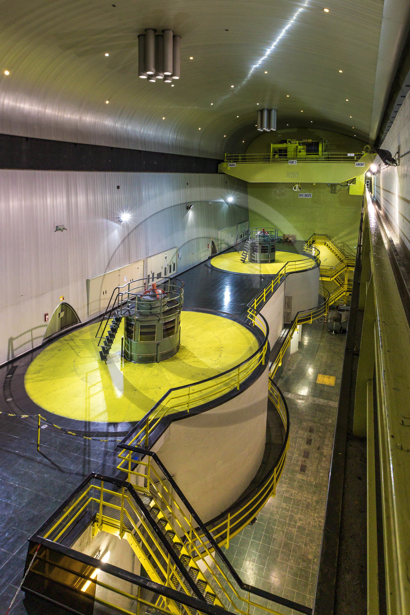 Barrage de Serre-Ponçon, usine hydroélectrique EDF