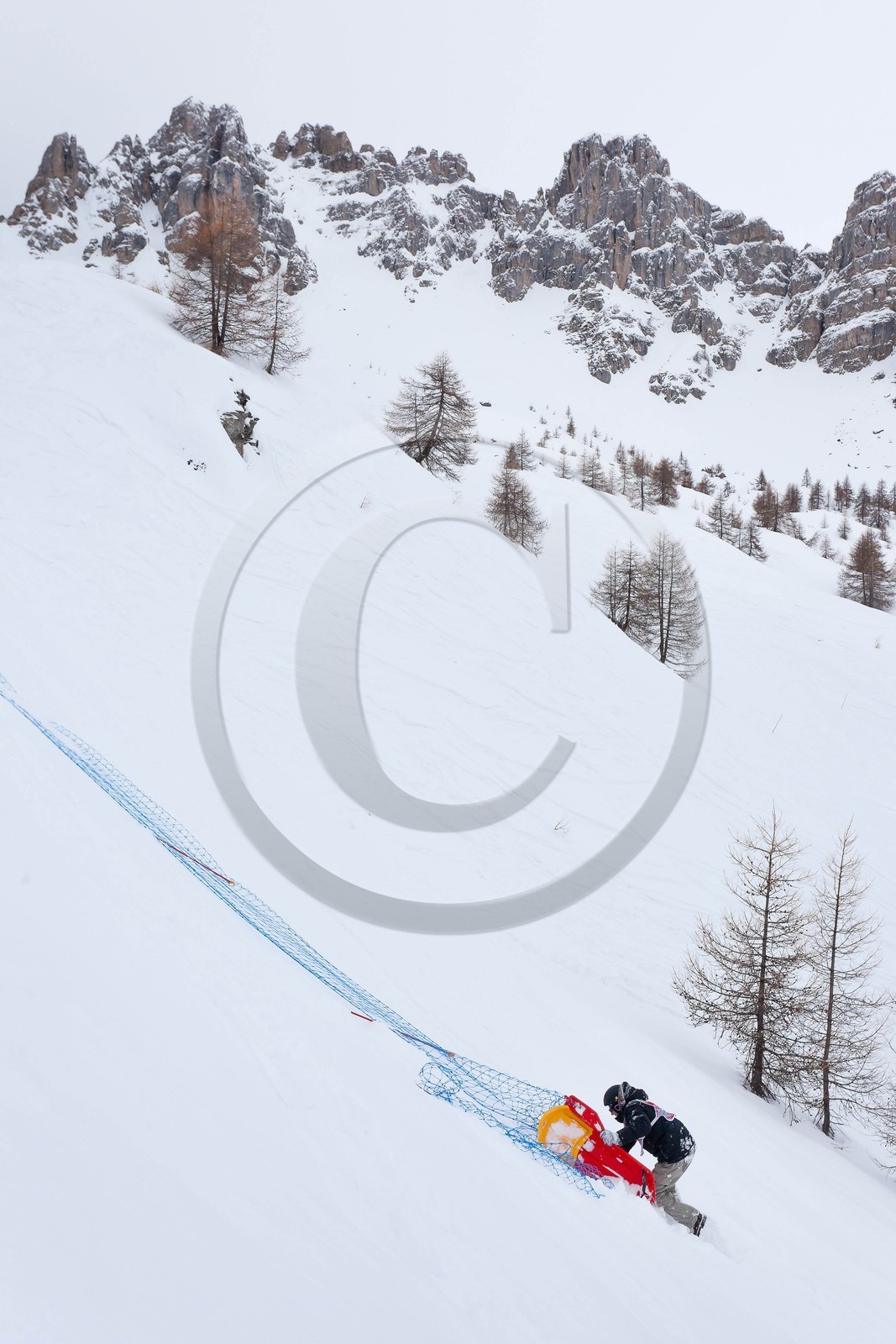 Pays de Serre-Ponçon, Réallon et La Ripaaa, piste de luge 100% naturelle