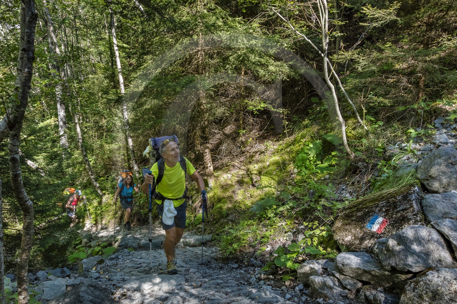 Randonnée pédestre sur le GR54
