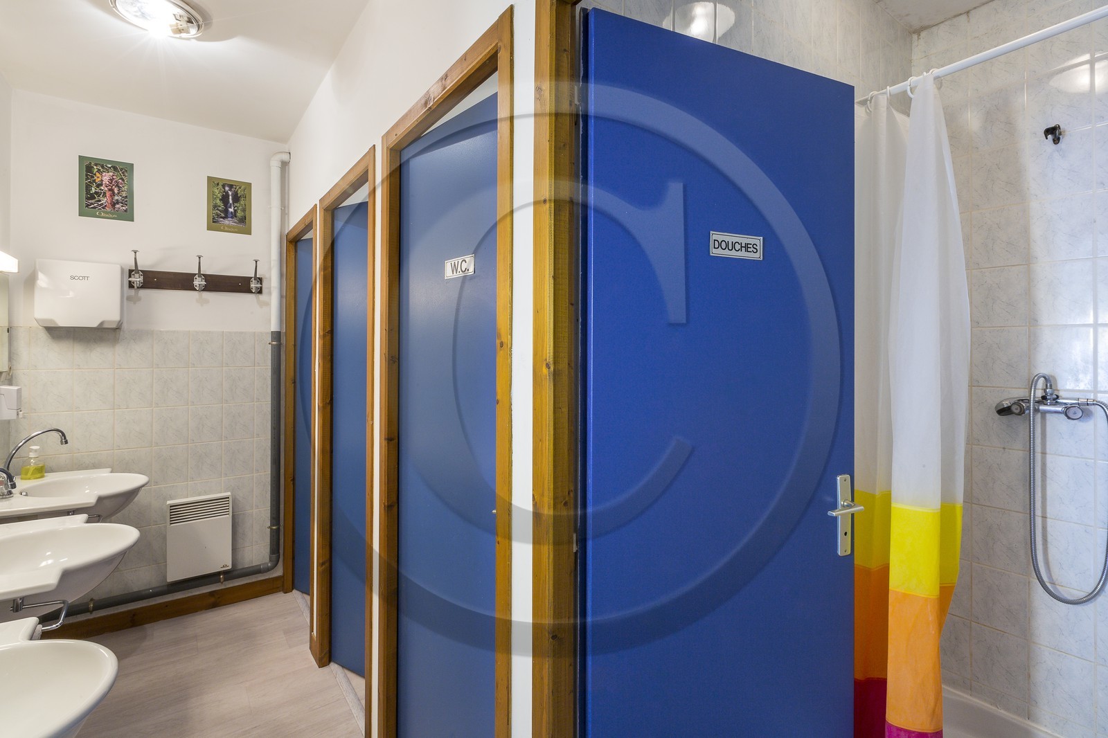 Gîte Auberge de l'Eau Blanche, sanitaires