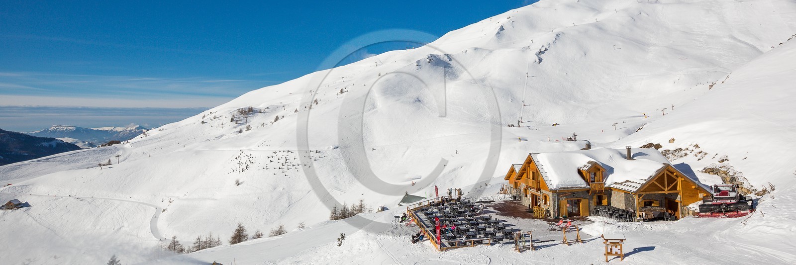 Station de ski d'Orcières 1850, restaurant d'altitude La Bergerie des Baniols