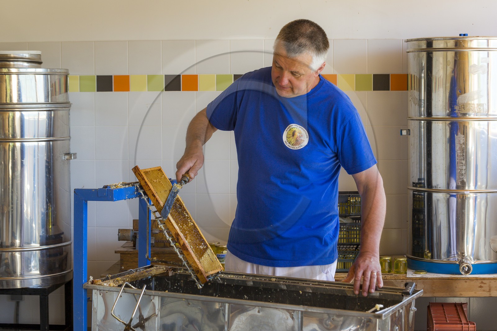 Patrick Challet apiculteur