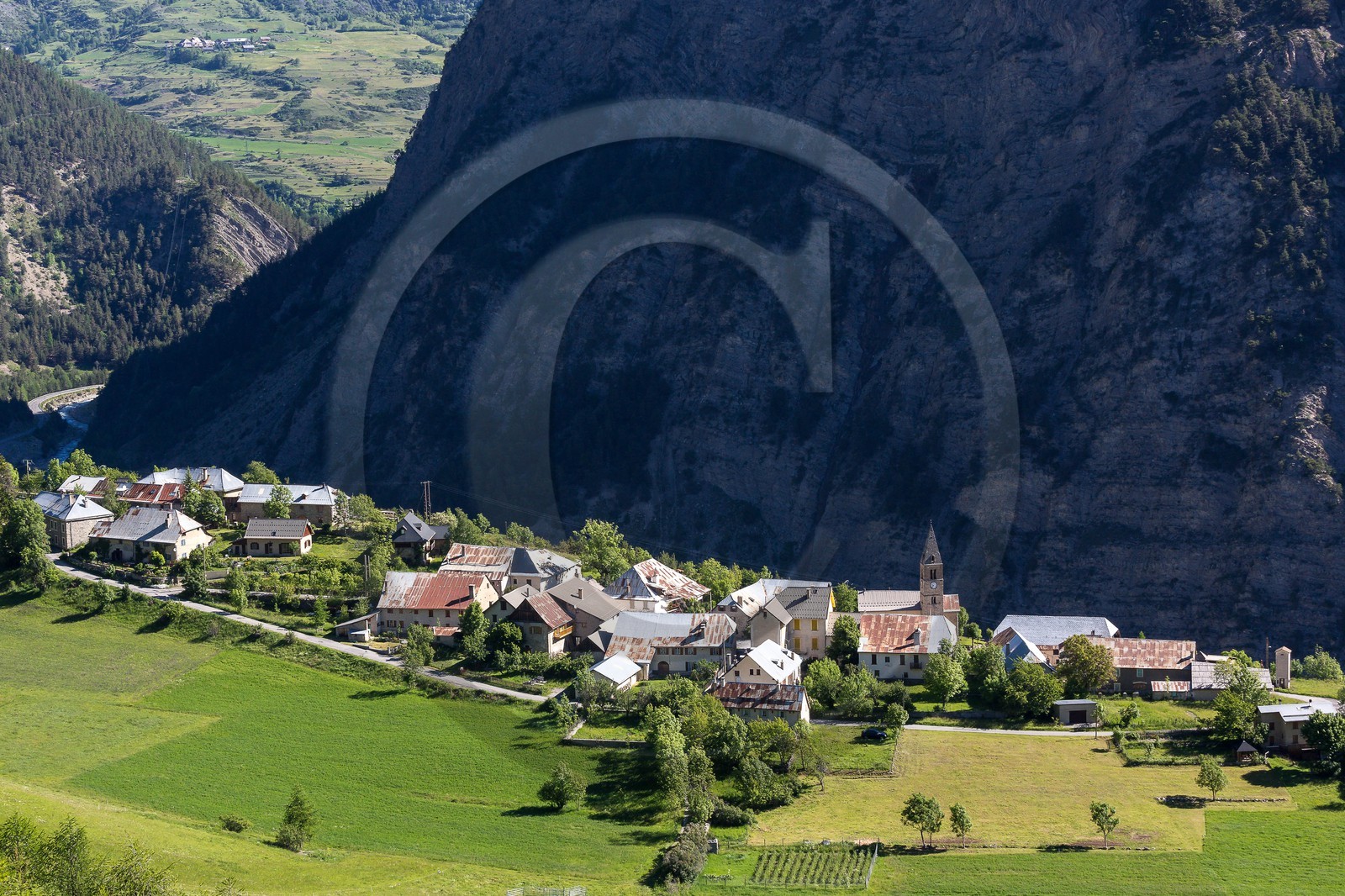 Saint-Paul-sur-Ubaye, hameau de Tournoux