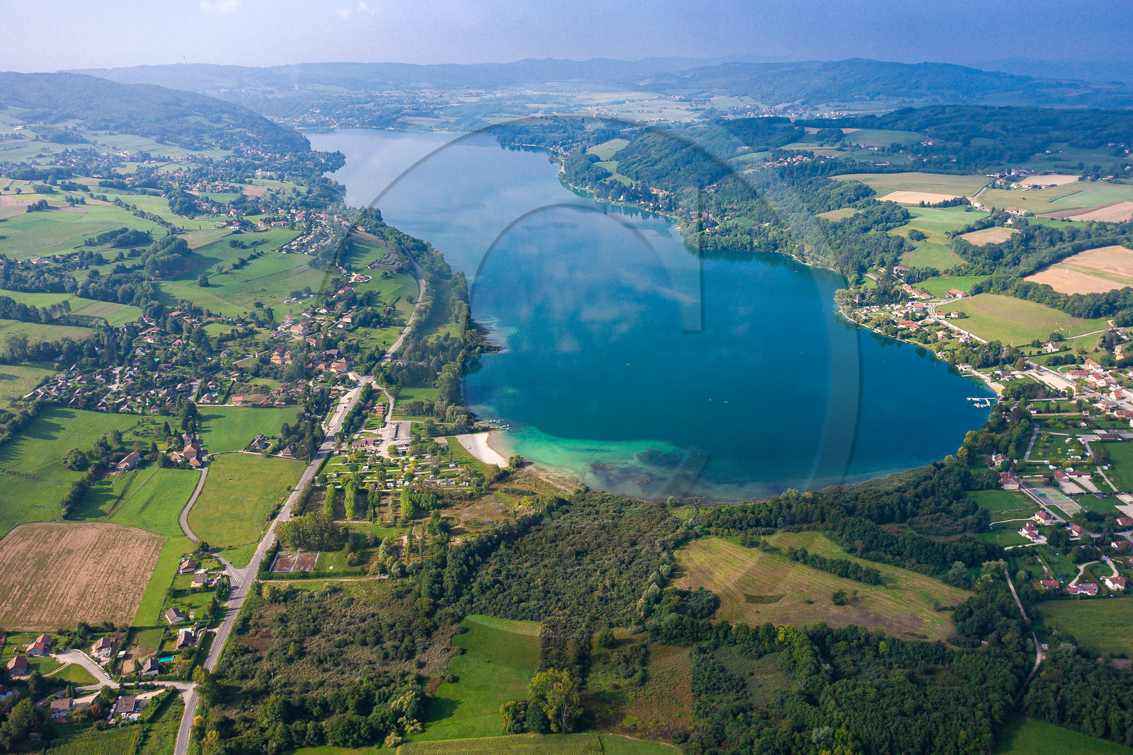 Lac  de Paladru et Marais de la Véronnière
