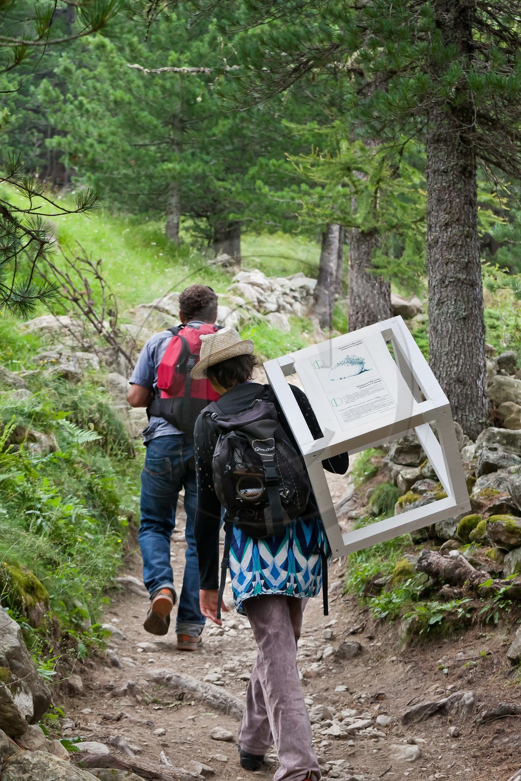 Sentiers Art et Nature Queyras et Val Varaita, Stéphanie Cailleau