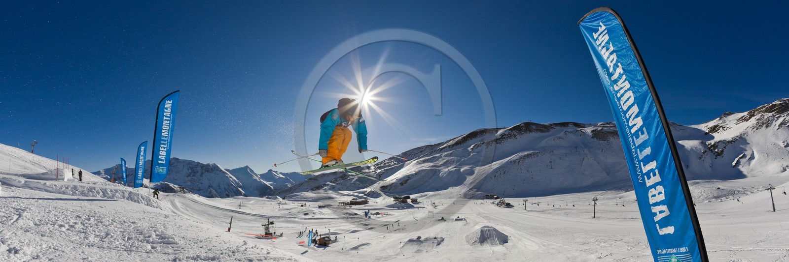 Ski snowpark