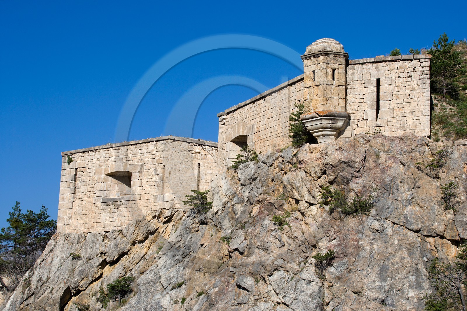 Briançon, Fort du Randouillet, échauguette