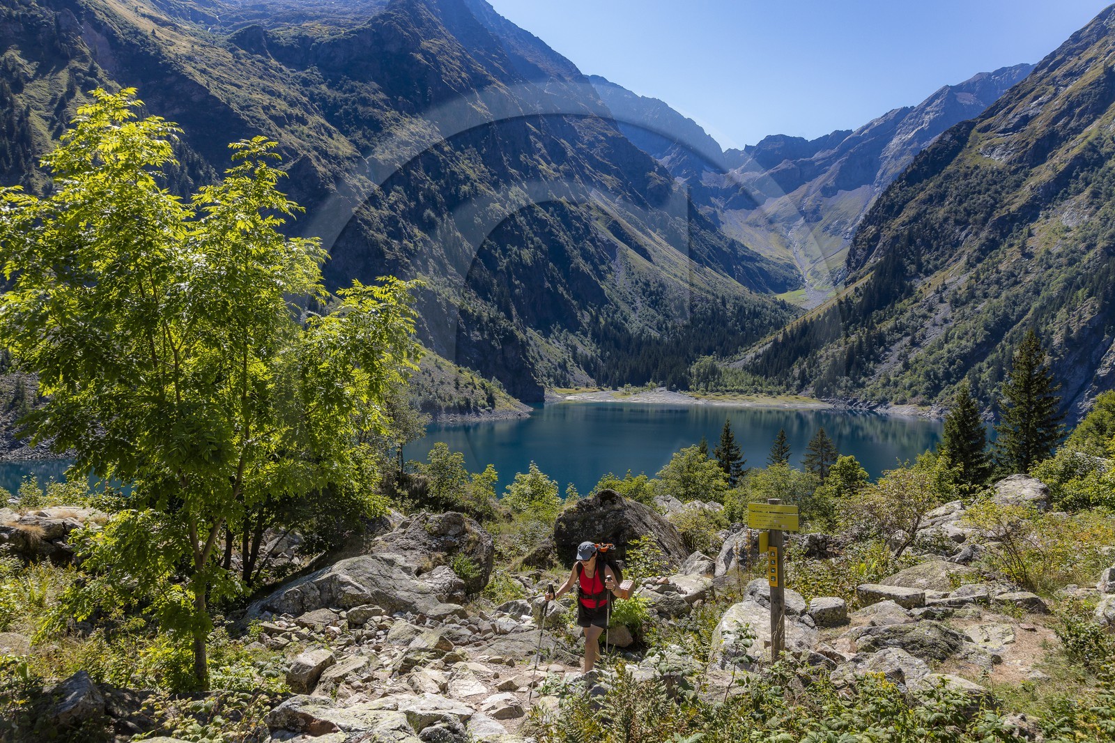 Randonnée pédestre sur le GR54