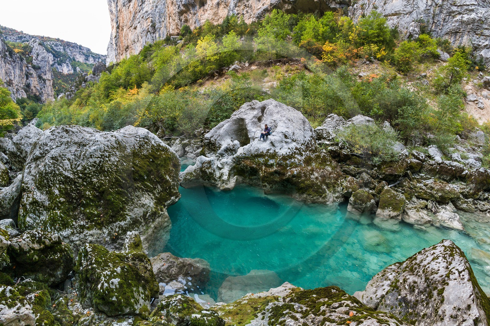 Gorges du Verdon, Le sentier de l’Imbut