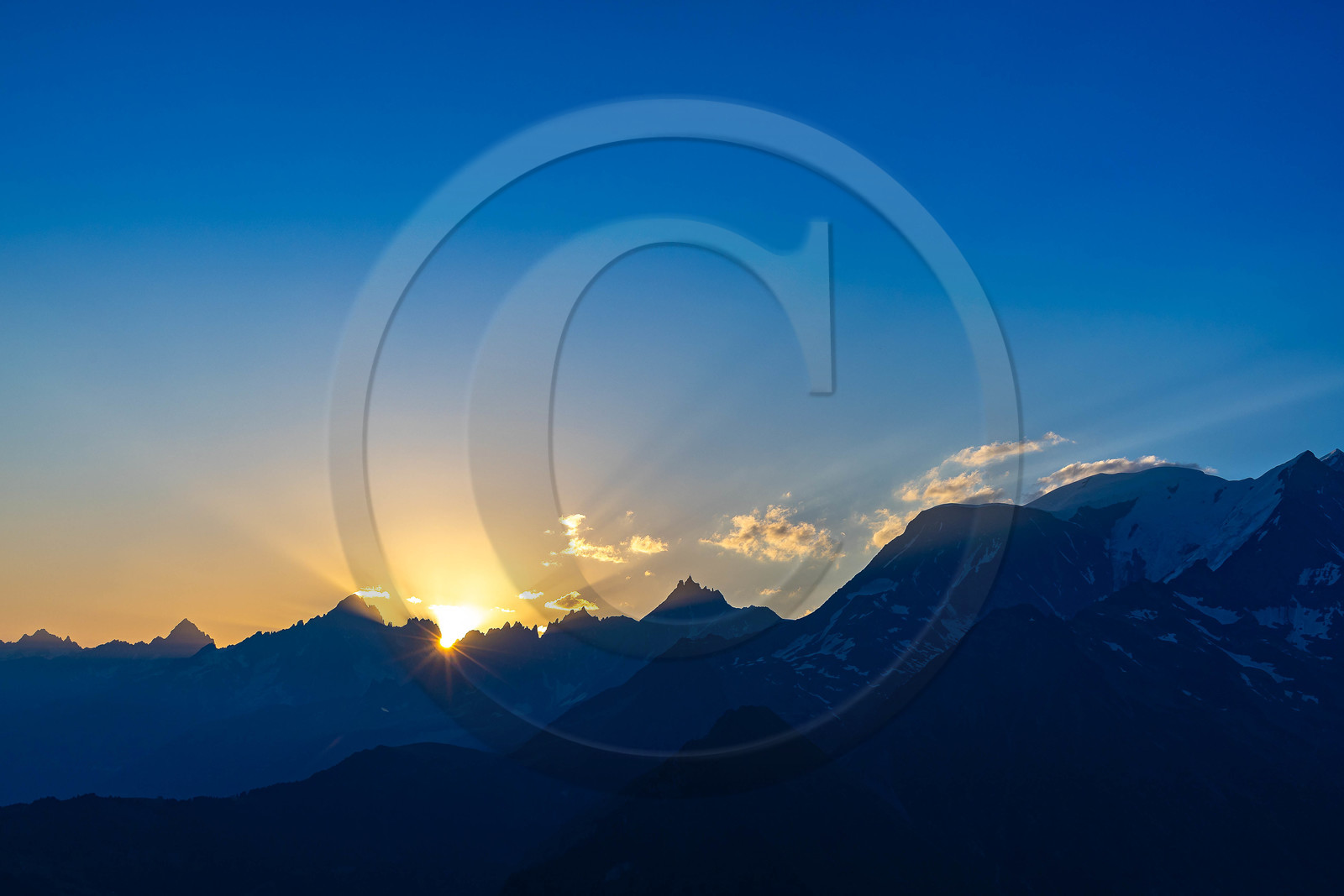 Massif du Mont-Blanc, les aiguilles de Chamonix