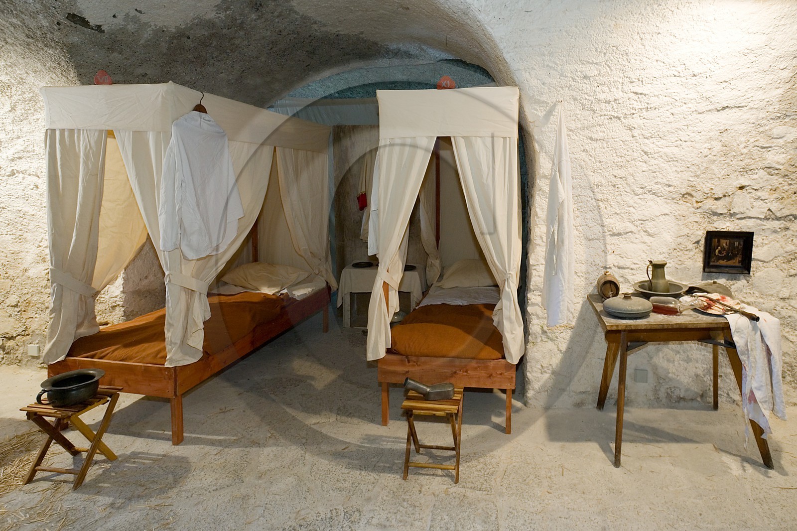 Briançon, l'association Les regiments du passé reconstituent la vie civile et militaire