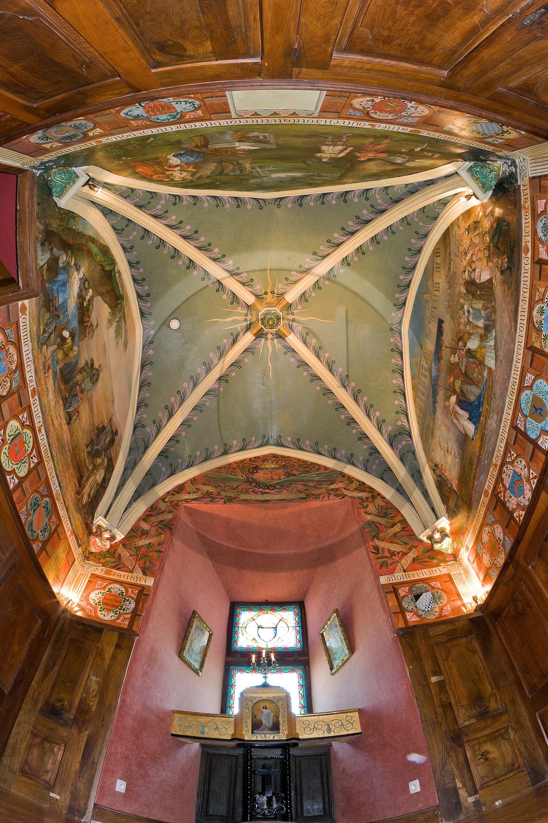 Château de Picomtal, la chapelle