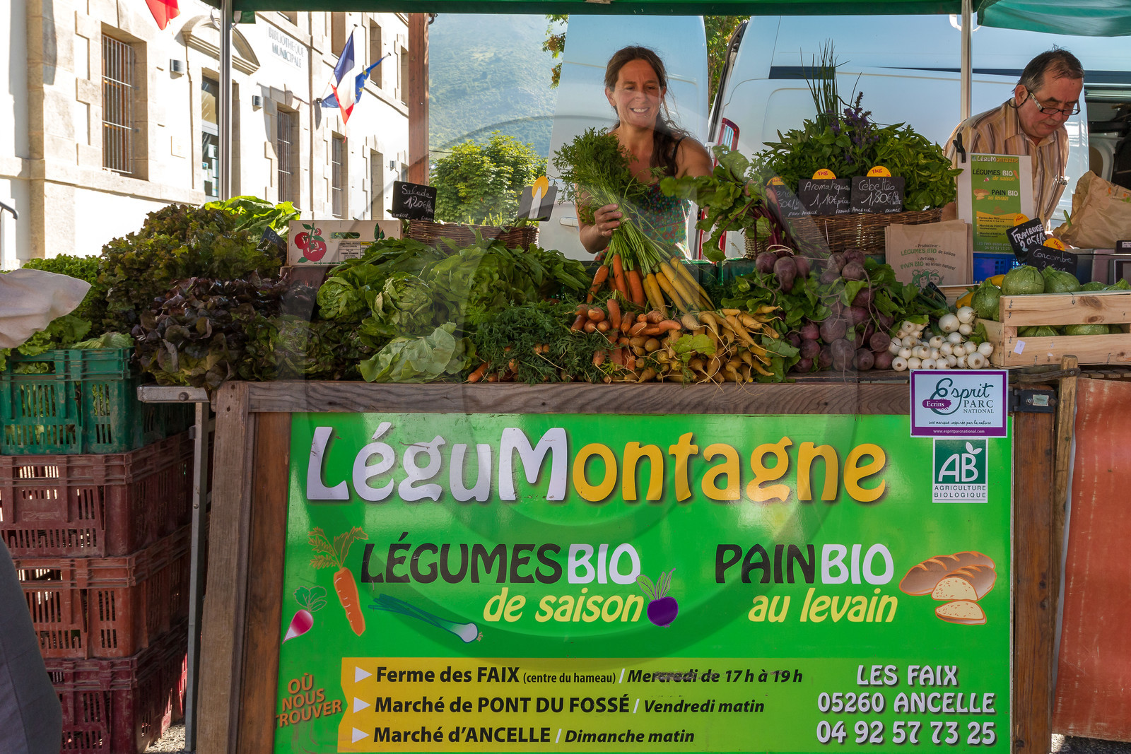 Sylvie Jaussaud et  Bertille Gieu, Maraîchères bio