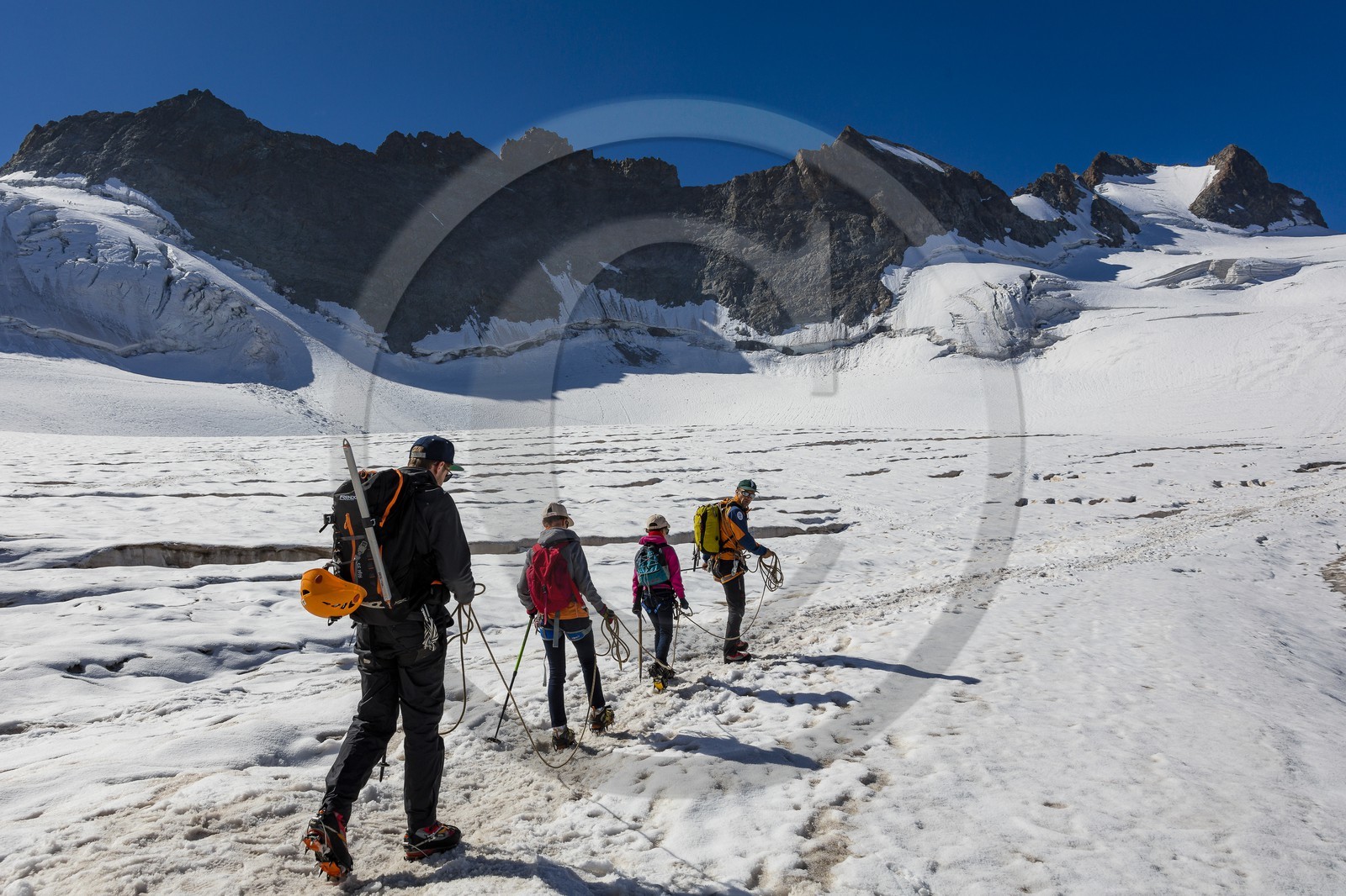 Découverte des glaciers avec Christophe Dureau, guide de haute montagne