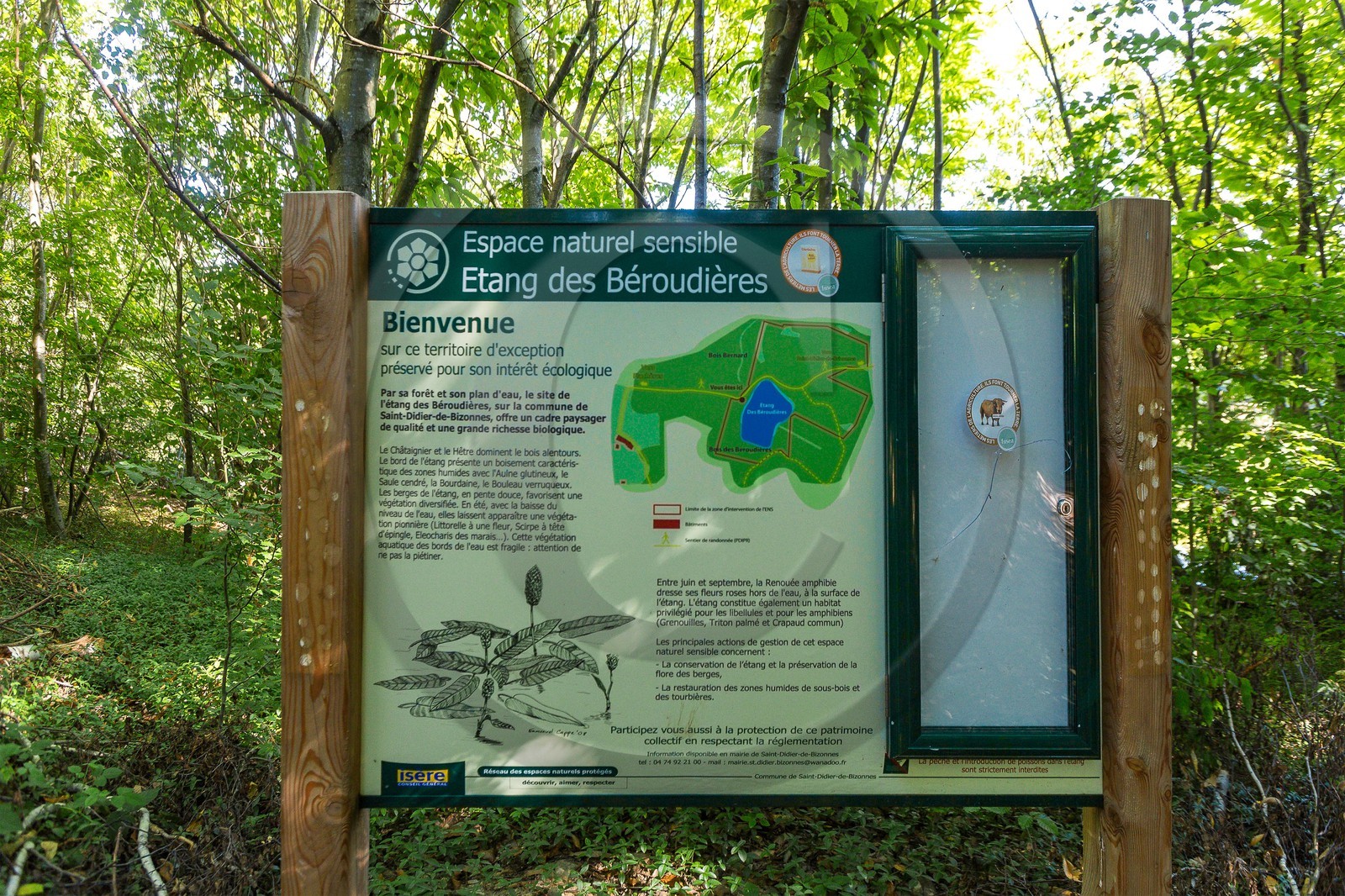 ENS de l'Isère, Etang des Béroudières