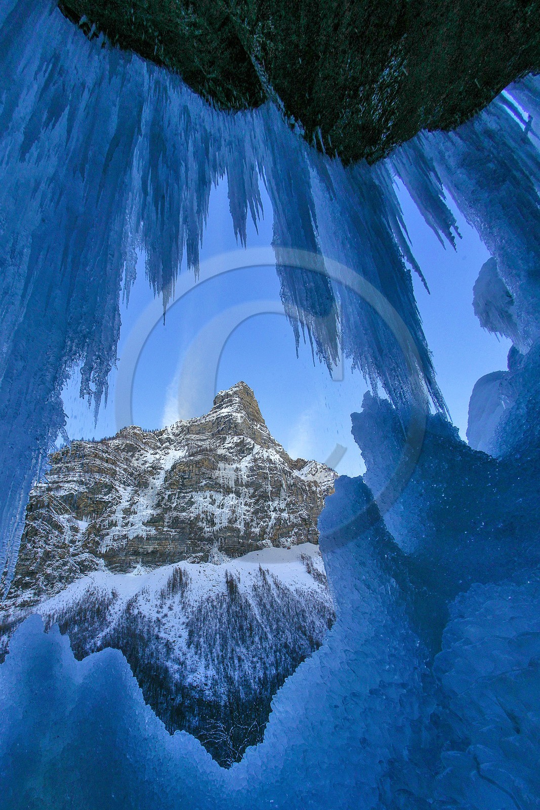 Vallée de Freissinières, Cascades de glace et La Tête de Gramuzat